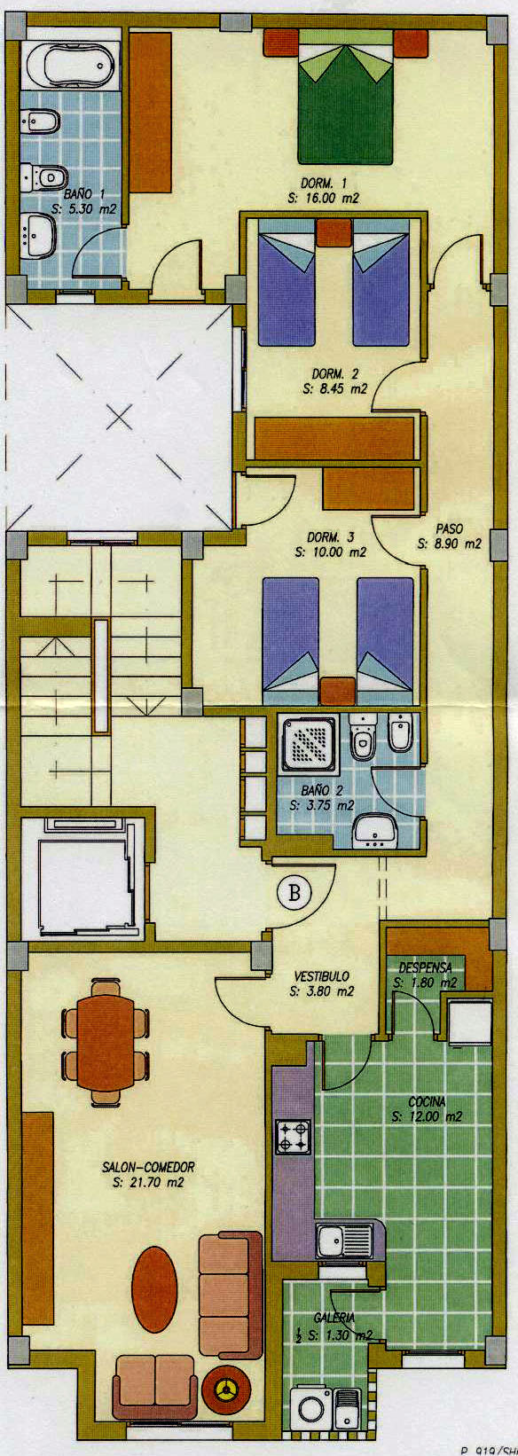Edificio CERVANTES II, de 5 viviendas, 1 x planta, en C/ Pablo Picasso, nº 78 de Elche disponibles ya para su venta en Promociones Illice-Tres, S.L.